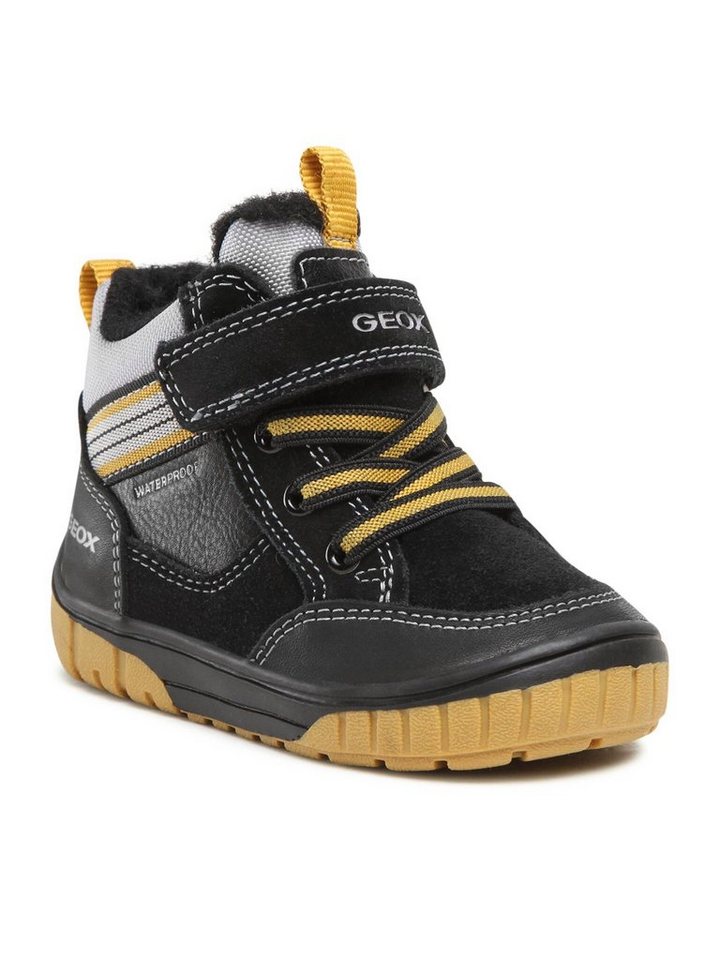 Geox Schnürschuhe B Omar B. Wpf A B262DA 022ME C0054 M Black/Yellow Schnürschuh von Geox