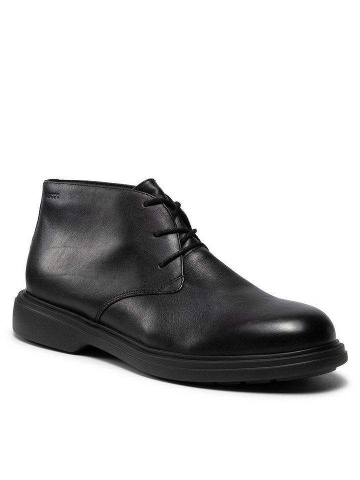 Geox Schnürschuhe U Ottavio U16DCB 00043 C9999 Black Schnürboots von Geox