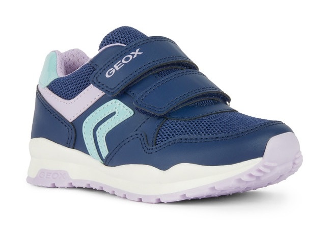 Geox Sneaker "J PAVEL GIRL A", mit Klettverschlüsse, Freizeitschuh, Halbschuh, Schnürschuh von Geox