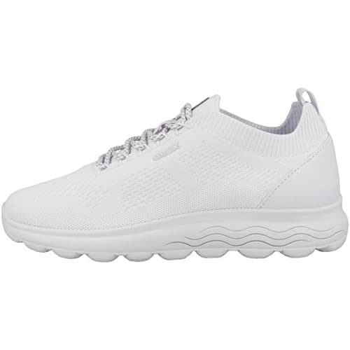 Geox Damen D Spherica A Sneakers,WHITE,36 EU von Geox