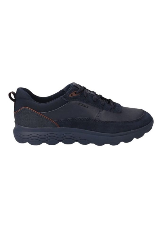 Geox Spherica E (Nappaleder/Veloursleder) navyblau Herren Sneaker von Geox
