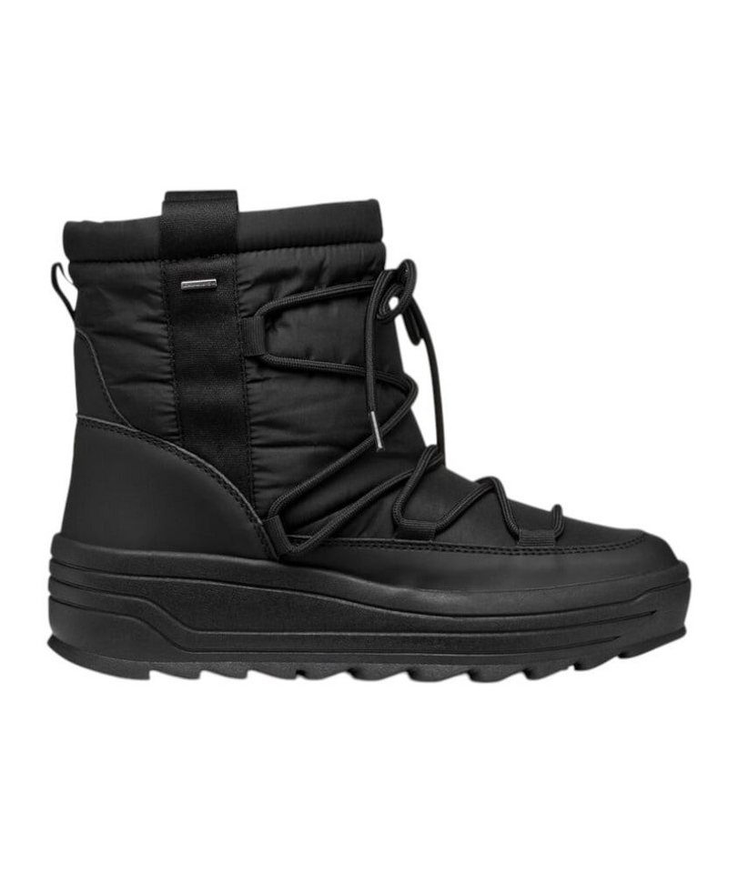 Geox Stiefelette Milleiny B ABX A (wasserdicht, warm Innenfutter) schwarz Winterstiefel von Geox