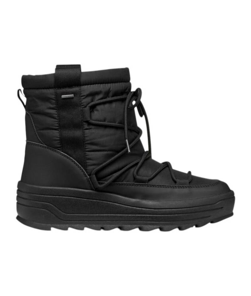 Geox Stiefelette Milleiny B ABX A (wasserdicht, warm Innenfutter) schwarz Winterstiefel von Geox