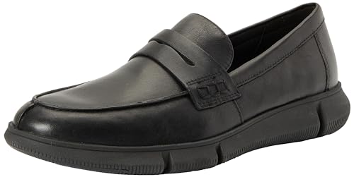 Geox U ADACTER F C Loafer, Black, 39 EU von Geox