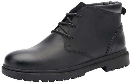 Geox U ANDALO Ankle Boot, Black, 41 EU von Geox