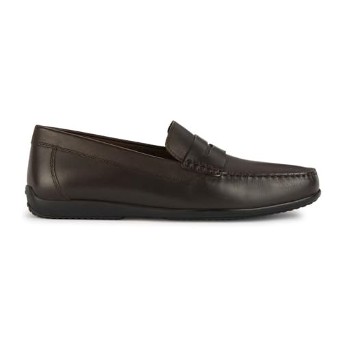 Geox Jungen U Ascanio Moccasin, Kaffee, 41 EU von Geox
