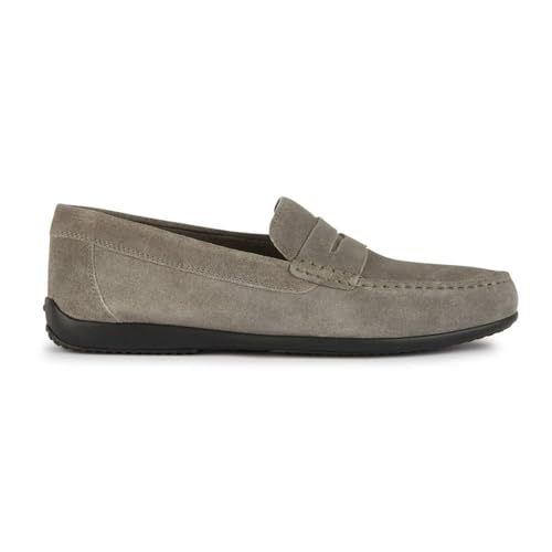 Geox Jungen U Ascanio Moccasin, Grau, 41 EU von Geox