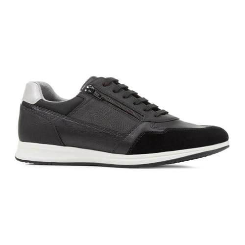 Geox U Avery B Sneaker, Black, 39 EU von Geox