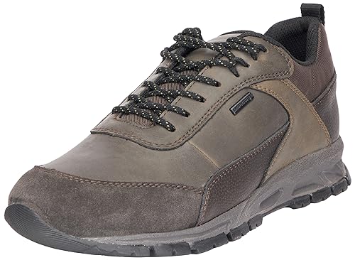 Geox U Delray B ABX A Sneaker, DK Coffee/Military, 39 EU von Geox