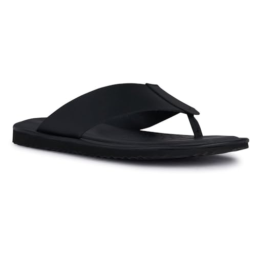 Geox Herren U Erice C Slide Sandal, Schwarz, 46 EU von Geox
