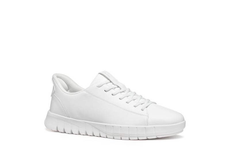 Geox U FLEXTRIDE PLUS Sneaker Schlupfschuh mit Textilfutter, Größenschablone zum Download von Geox