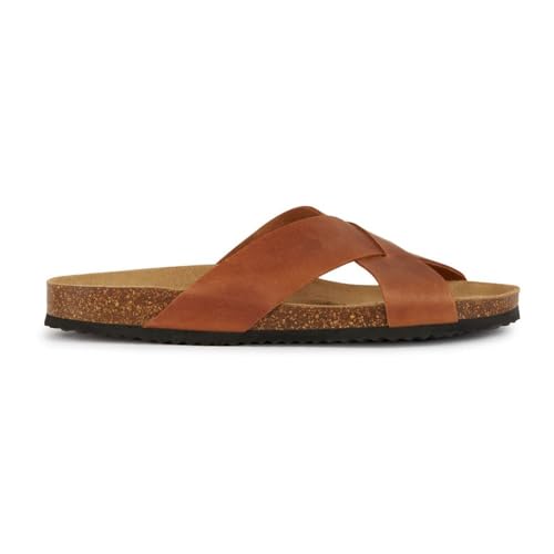 Geox U GHITA D Slide Sandal, LIGHT BROWN, 40 EU Geox U GHITA D Slide Sandal, LIGHT BROWN, 40 EU von Geox