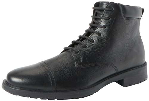 Geox U KAPSIAN Ankle Boot, Black, 39 EU von Geox