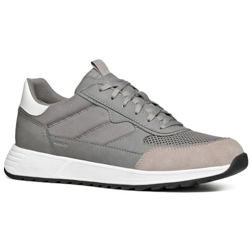 Geox Jungen U Molveno B Sneaker, Stone, 40 EU Geox Jungen U Molveno B Sneaker, Stone, 40 EU von Geox