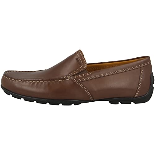 Geox Jungen U Moner V Moccasin, Kaffee, 39 EU von Geox