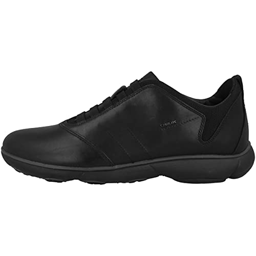 Geox Herren U Nebula B Sneakers, Schwarz C9999, 43 EU von Geox