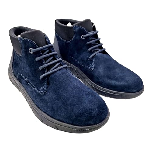 Geox U Portello Ankle Boot, Navy von Geox