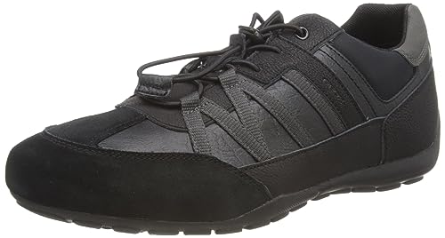 Geox U RAVEX A Sneaker, Black, 41 EU von Geox