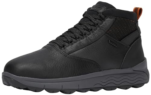 Geox U SPHERICA 4X4 B ABX Ankle Boot, Black, 39 EU von Geox