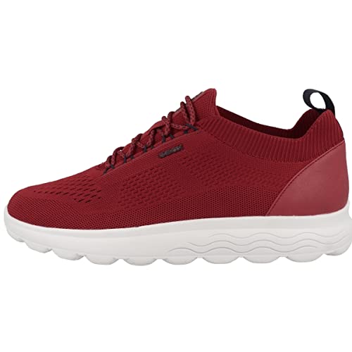 Geox Herren U Spherica A Sneakers, Rot, 45 EU von Geox