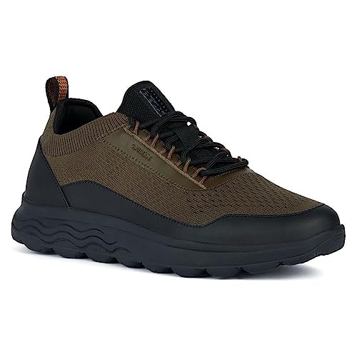 Geox U SPHERICA A Sneaker, DK Olive, 39 EU von Geox