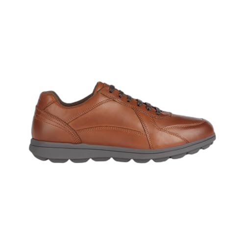Geox U SPHERICA EC12 Sneaker, Cognac, 40 EU von Geox