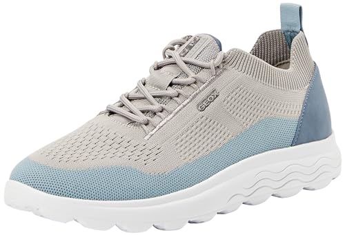 Geox U SPHERICA F Sneaker, Rock/LT Sky, 40 EU von Geox