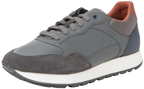 Geox U VICENDA D Sneaker, Anthracite/Navy, 39 EU Geox U VICENDA D Sneaker, Anthracite/Navy, 39 EU von Geox