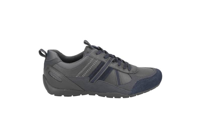 Geox GEOX U043FA Ravex, Sneaker, Blau, Herren Sneaker von Geox