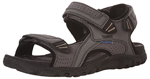Geox U6224C 0AU50 Sandals Man Grey 45 von Geox