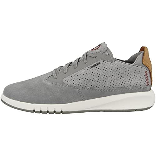 Geox Aerantis Herren-Sneaker, Grau (grau), 43 EU von Geox