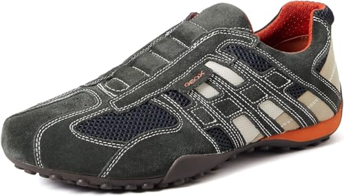 Geox Herren Uomo Snake L Sneakers,Navy,45 EU von Geox