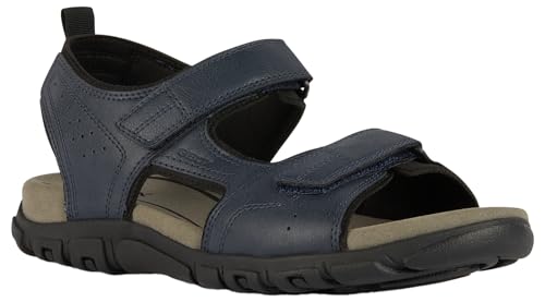 Geox Uomo Strada B Sport Sandal, Navy, 39 EU von Geox