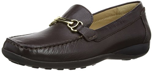 Geox Winter Euro A, Damen Mokassins, Braun (Coffee) , 35 EU von Geox