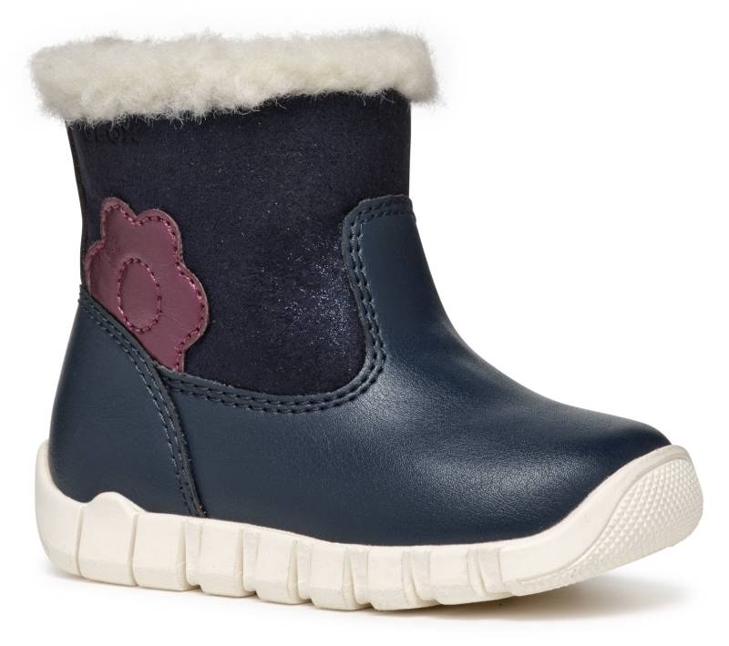 Geox Winterboots "B IUPIDOO GIRL B" Klettstiefel, Babystiefel Winterstiefel mit Warmfutter von Geox