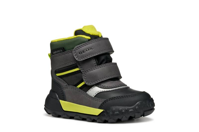Geox Winterboots "B TREKKYUP BOY B ABX" Winterstiefel mit Warmfutter, Größenschablone zum Download von Geox