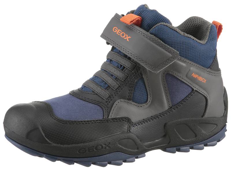 Geox Winterstiefel "J NEW SAVAGE BOY B ABX", Trekkingboots, Winterstiefel, Kindergartenschuh mit Warmfutter von Geox
