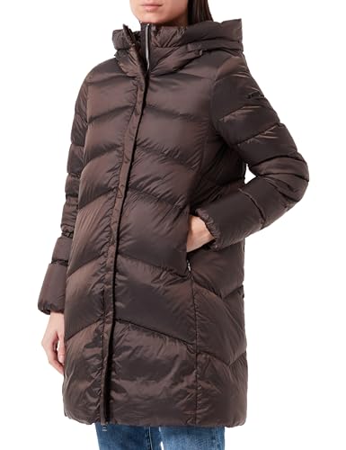 Geox Woman W ADRYA DOWNJACKETS DARK PINECONE BROWN 40_IT von Geox