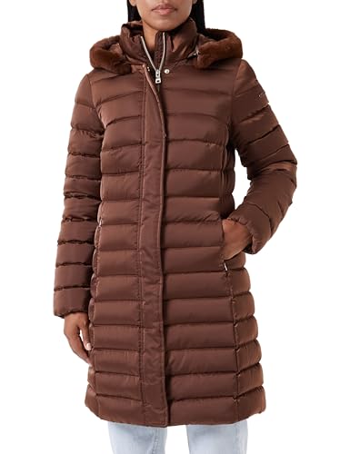 Geox Woman W BETTANIE DOWNJACKETS MIDDLE BROWN 46_IT von Geox