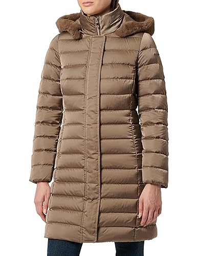 Geox Woman W BETTANIE DOWNJACKETS WALNUT 38_IT von Geox