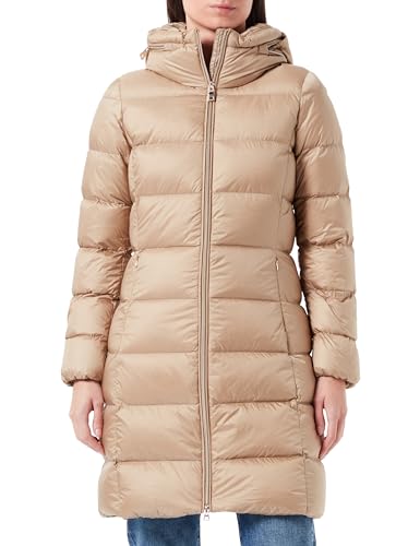 Geox Woman W CHARLENE DOWNJACKETS TRAVERTINE 40_IT von Geox