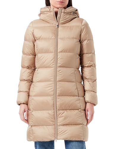 Geox Woman W CHARLENE DOWNJACKETS TRAVERTINE 50_IT von Geox