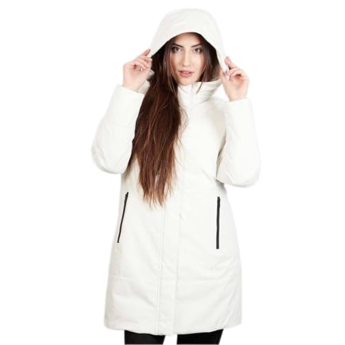 Geox Woman W SPHERICA JACKETS BLANC DE BLANC 44_IT von Geox