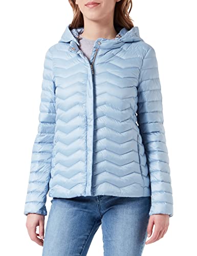 Geox Women's D Jaysen Jacket, Dusty Blue, 48 von Geox