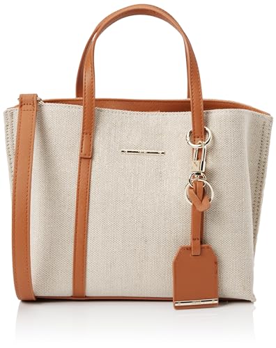 Geox Women's D NABONA A Bag, BEIGE/ORANGE von Geox