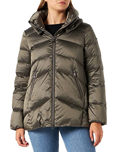 Geox Women's W ADRYA Down Coat, Bright Cement, 46 von Geox