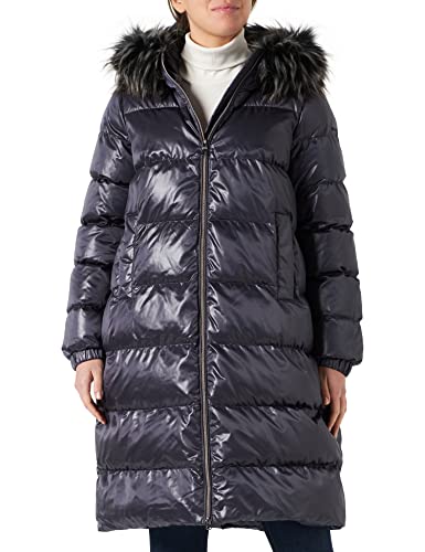 Geox Women's W BACKSIE Jacket, Black IRIS, 40 von Geox