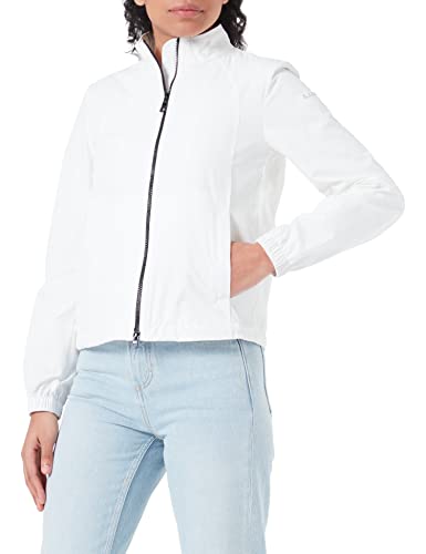 Geox Women's W BLOMIEE Jacket, Blanc DE Blanc, 40 Geox Women's W BLOMIEE Jacket, Blanc DE Blanc, 40 von Geox