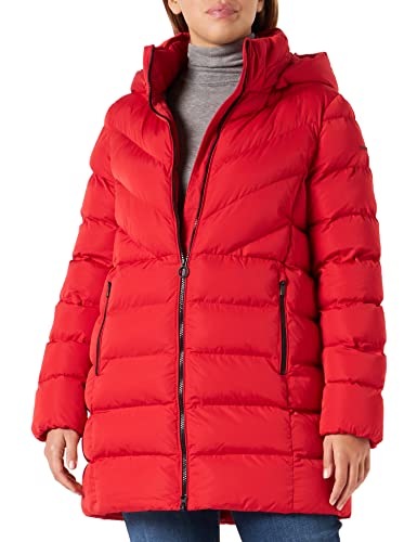 Geox Women's W SPHERICA Jacket, Tomato, 48 von Geox