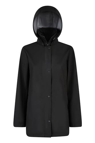 Geox Women's W SPHERICA MID JKT Jacket, Black, 48 von Geox